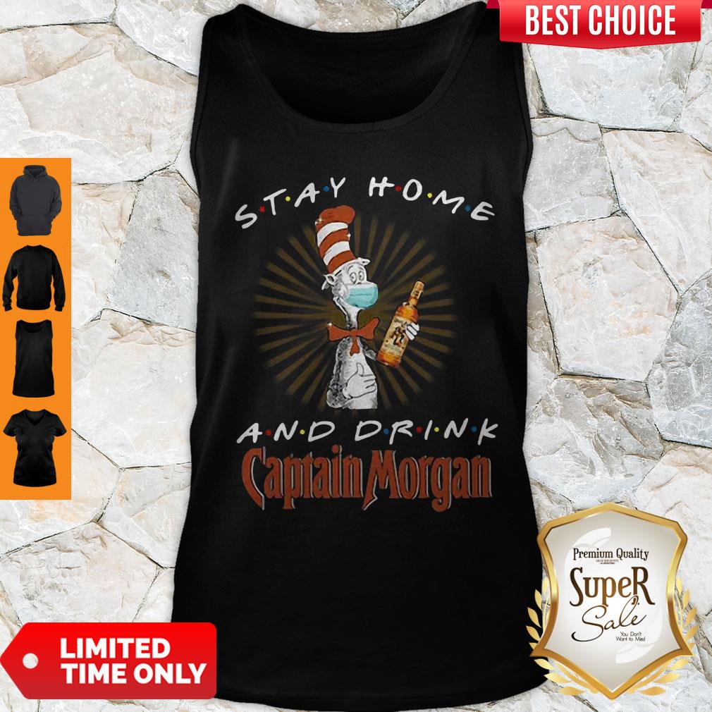 Dr. Seuss Stay Home And Drink Captain Morgan Coronavirus Shirt