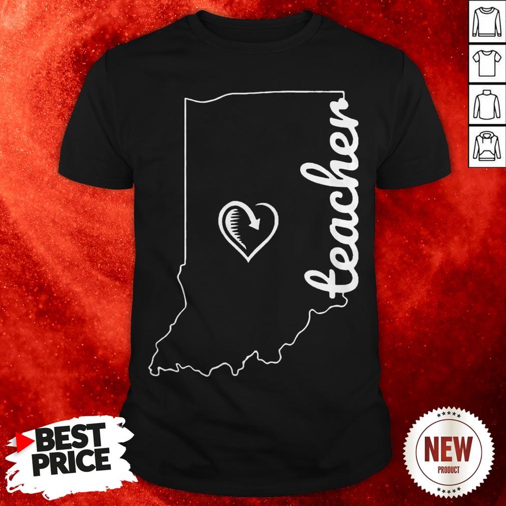 Teacher Red For Ed Indiana Public Education Shirt