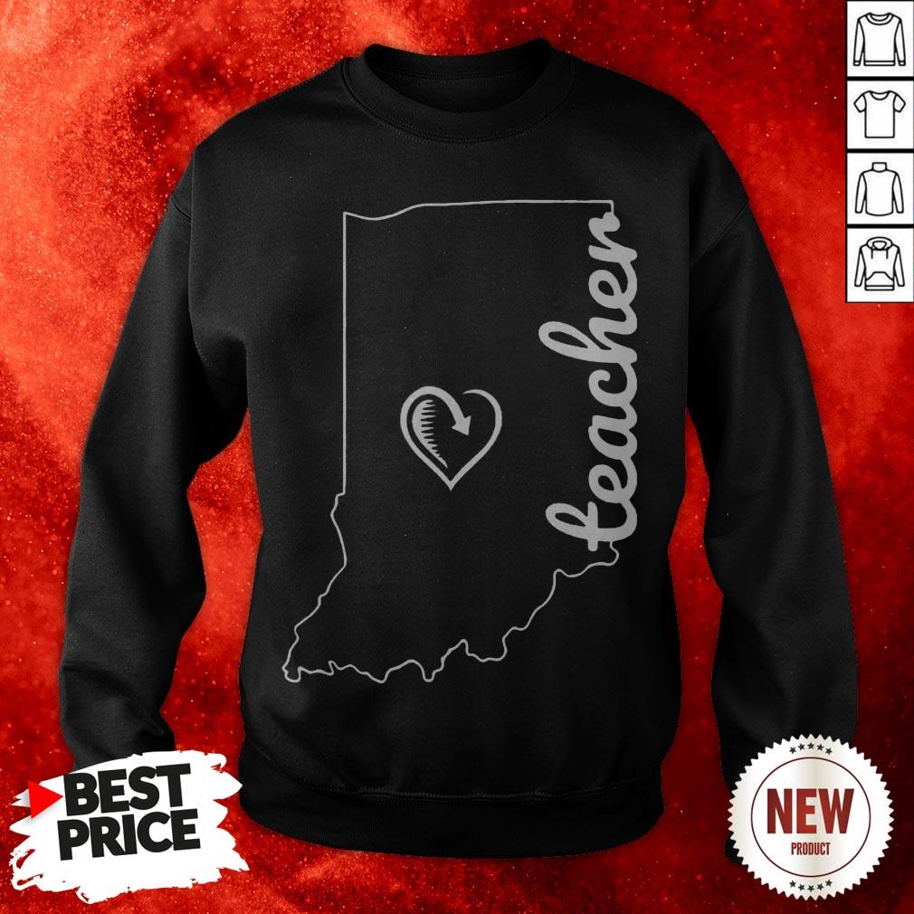 Teacher Red For Ed Indiana Public Education Shirt