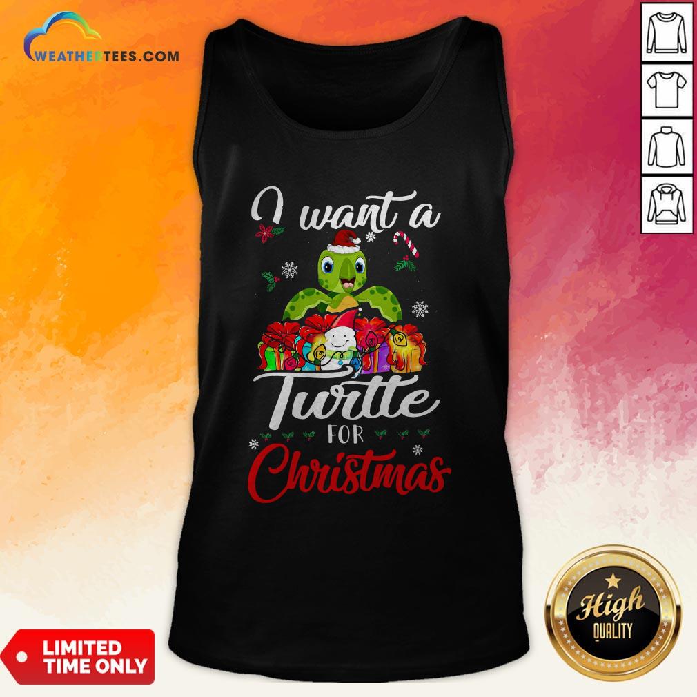Tech I Want A Turtle For Christmas Shirt