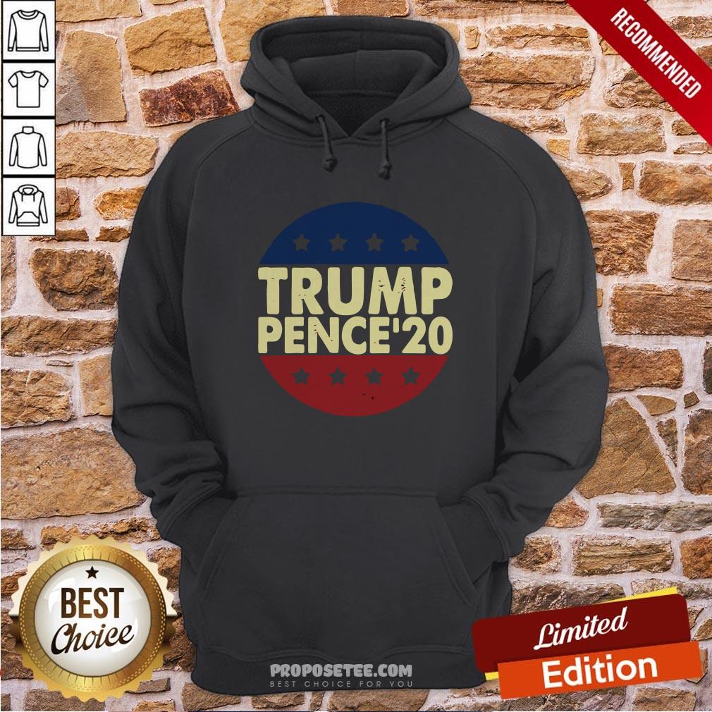 The Trump Pence 2020 Election Costume Patriotic Gift Retro Shirt