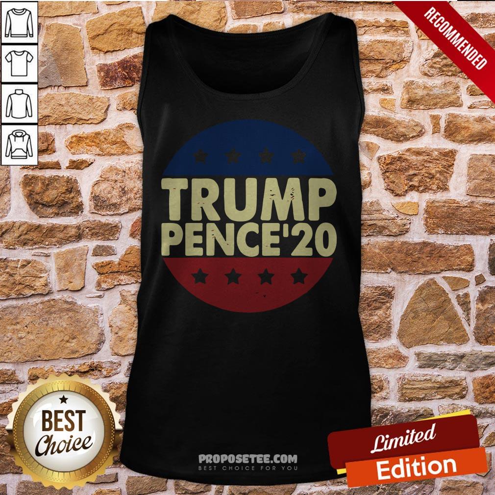 The Trump Pence 2020 Election Costume Patriotic Gift Retro Shirt