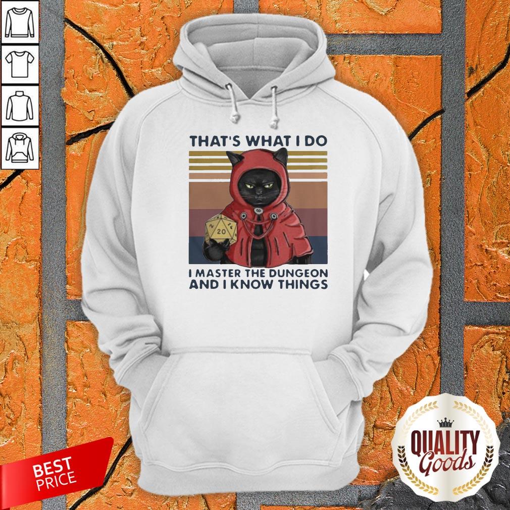 Thats What I Do I Master The Dungeon And I Know Things Vintage Shirt