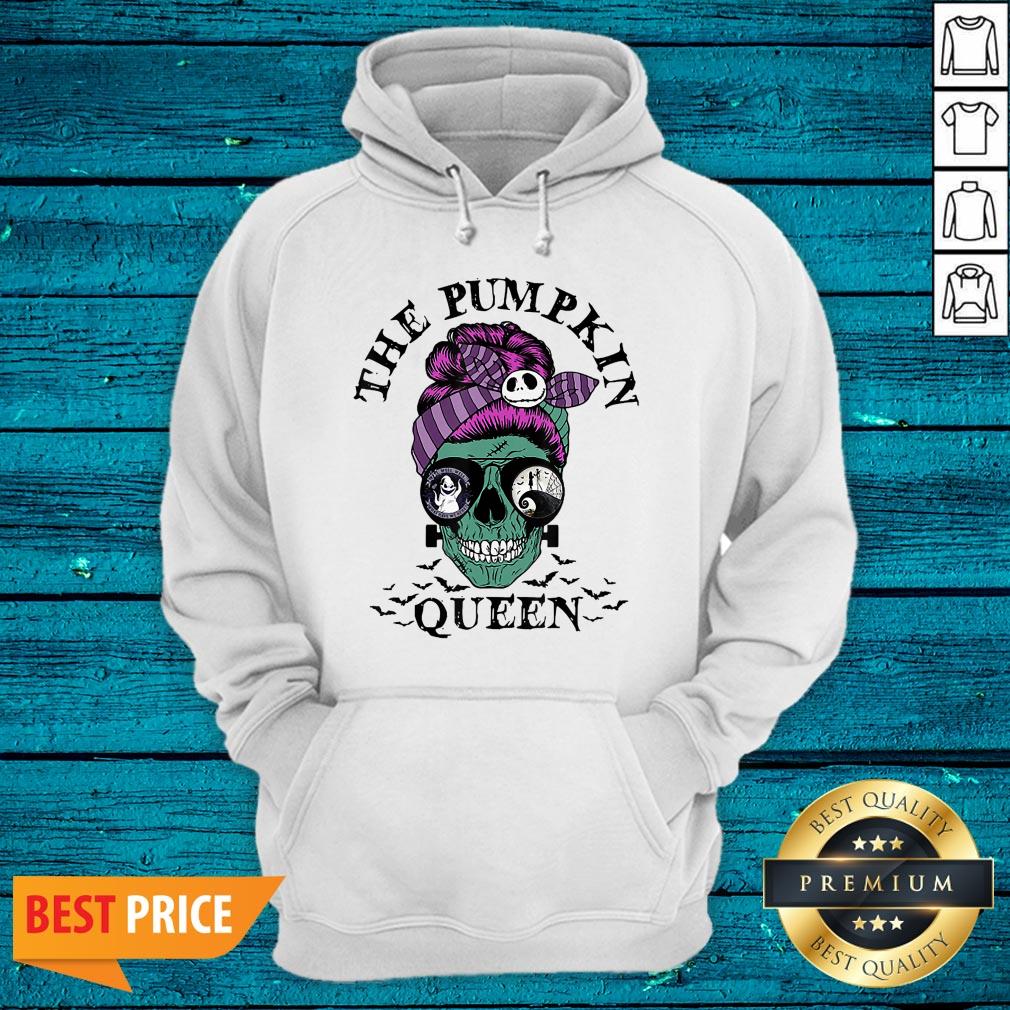 The Pumpkin Queen Skull Women Shirt