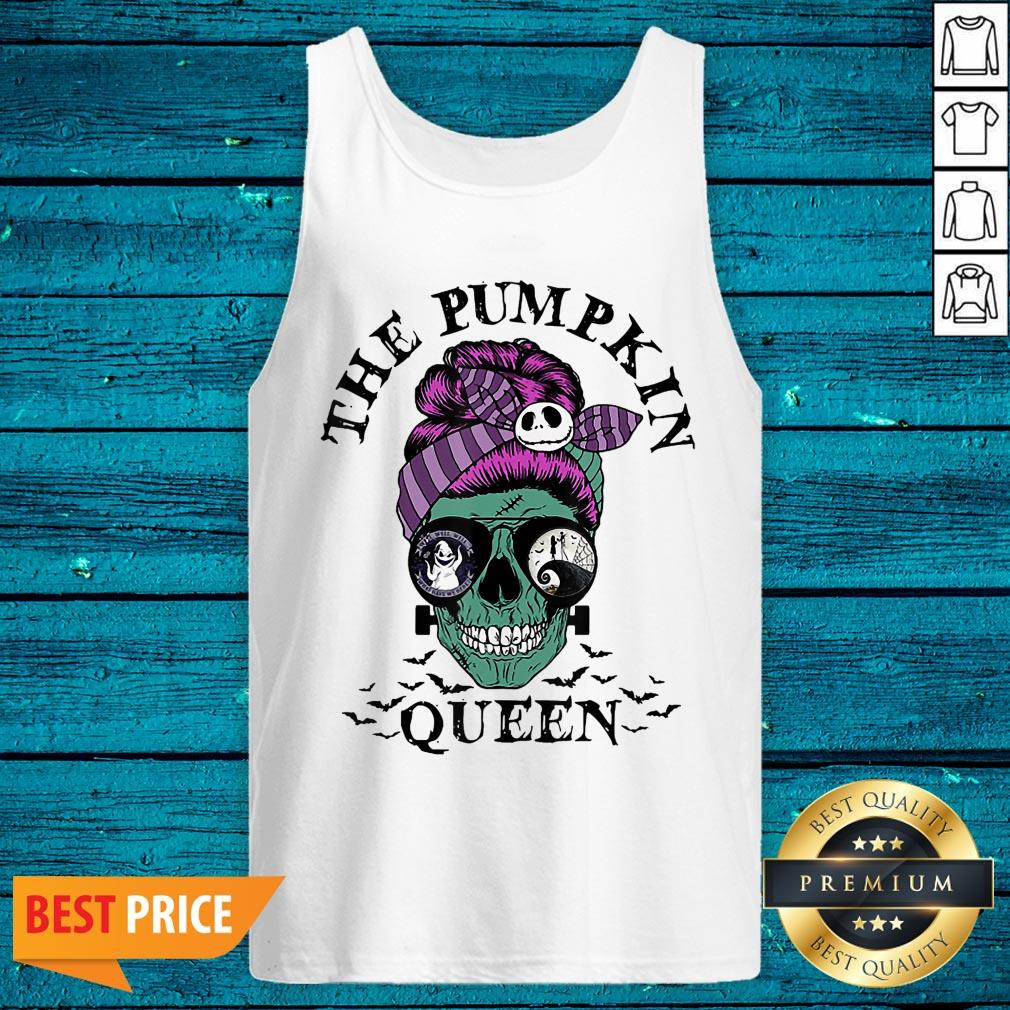 The Pumpkin Queen Skull Women Shirt