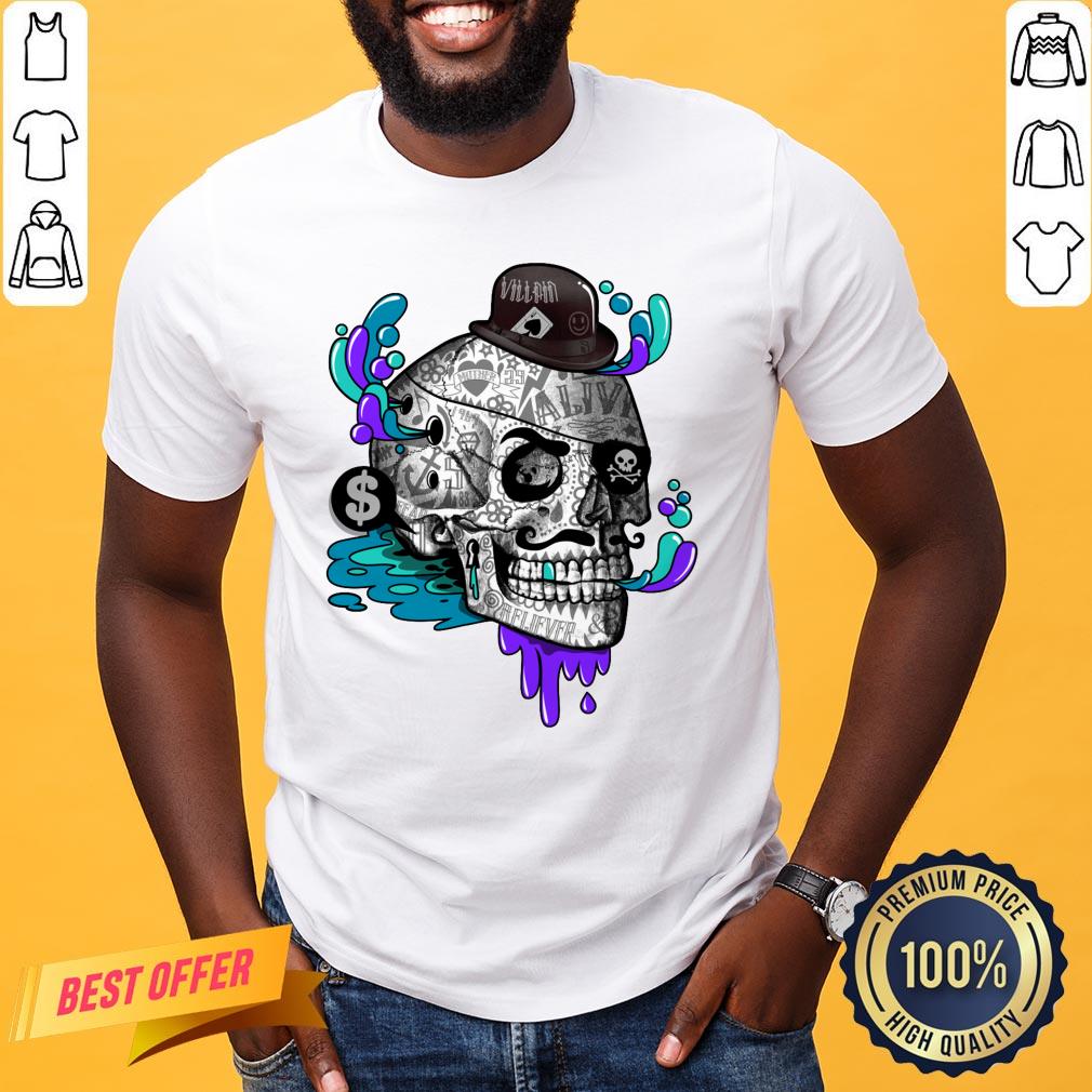 The Tattooed Gentleman Skull Day Dead Shirt