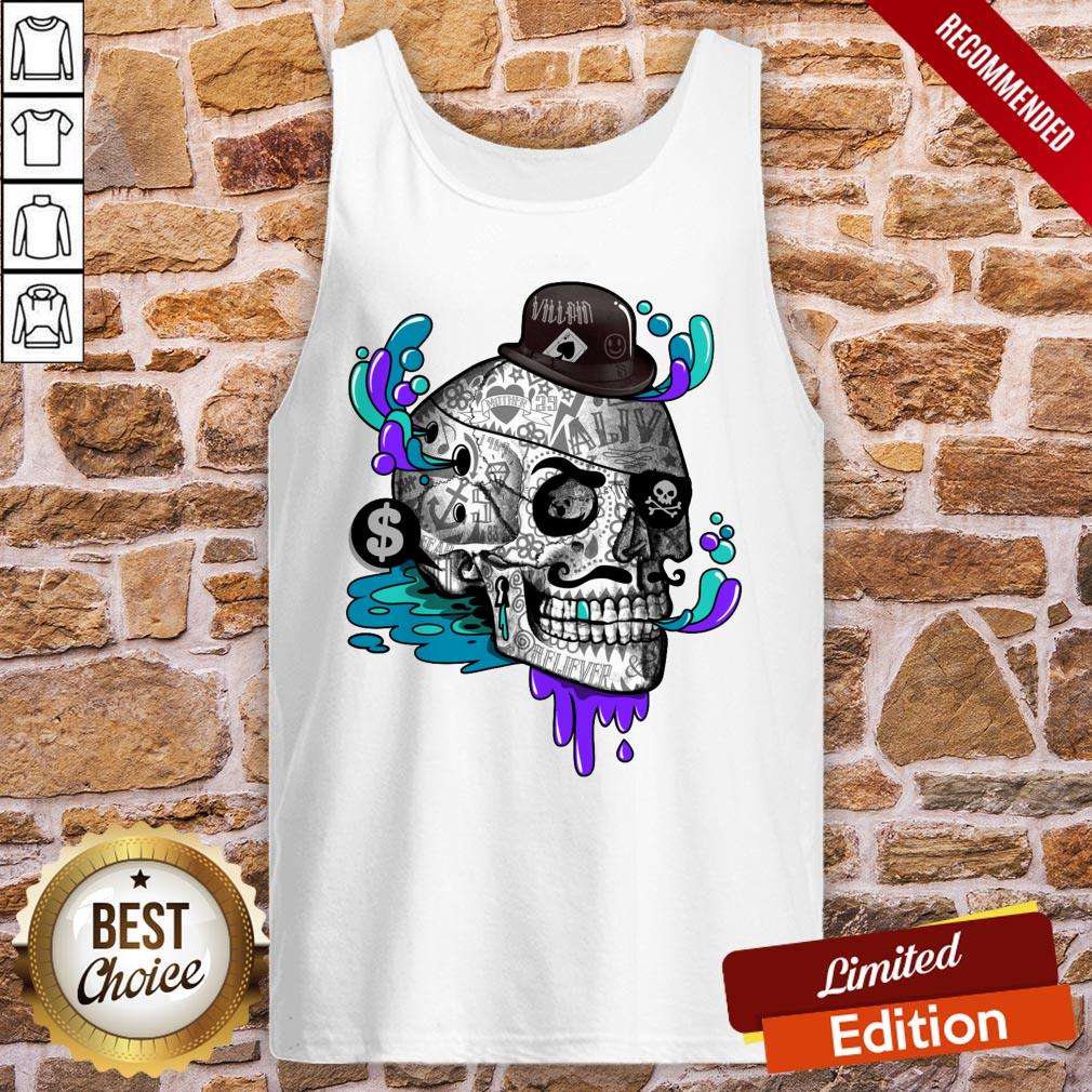 The Tattooed Gentleman Skull Day Dead Shirt
