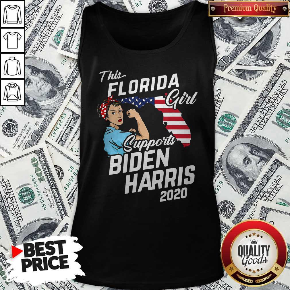 This Florida Girl Supports Biden Harris 2020 American Shirt
