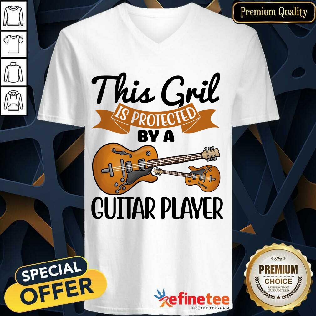 This Girl Is Protected By Guitar Player Shirt