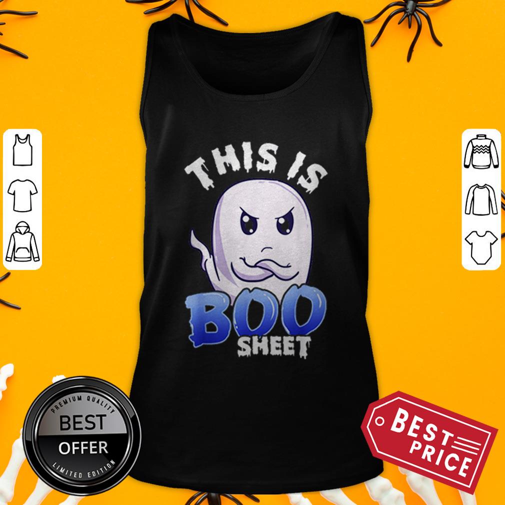 This Is Boo Sheet Boo Sheet Halloween Ghost Shirt