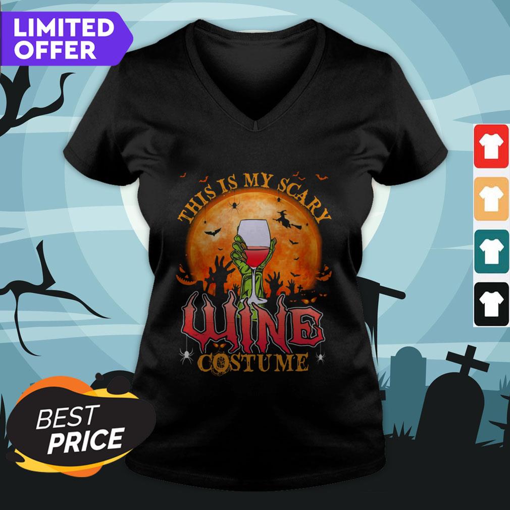This Is My Scary Wine Costume Halloween Shirt