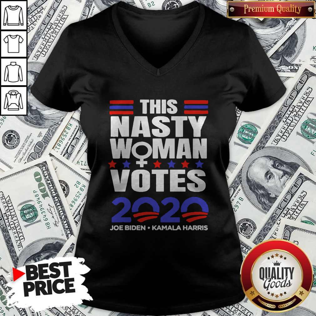 This Nasty Woman Votes Biden Harris 2020 Election Feminist Shirt
