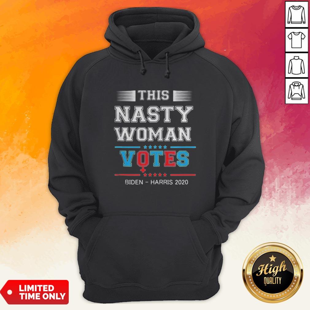 This Nasty Woman Votes Joe Biden Kamala Harris 2020 Stars Shirt