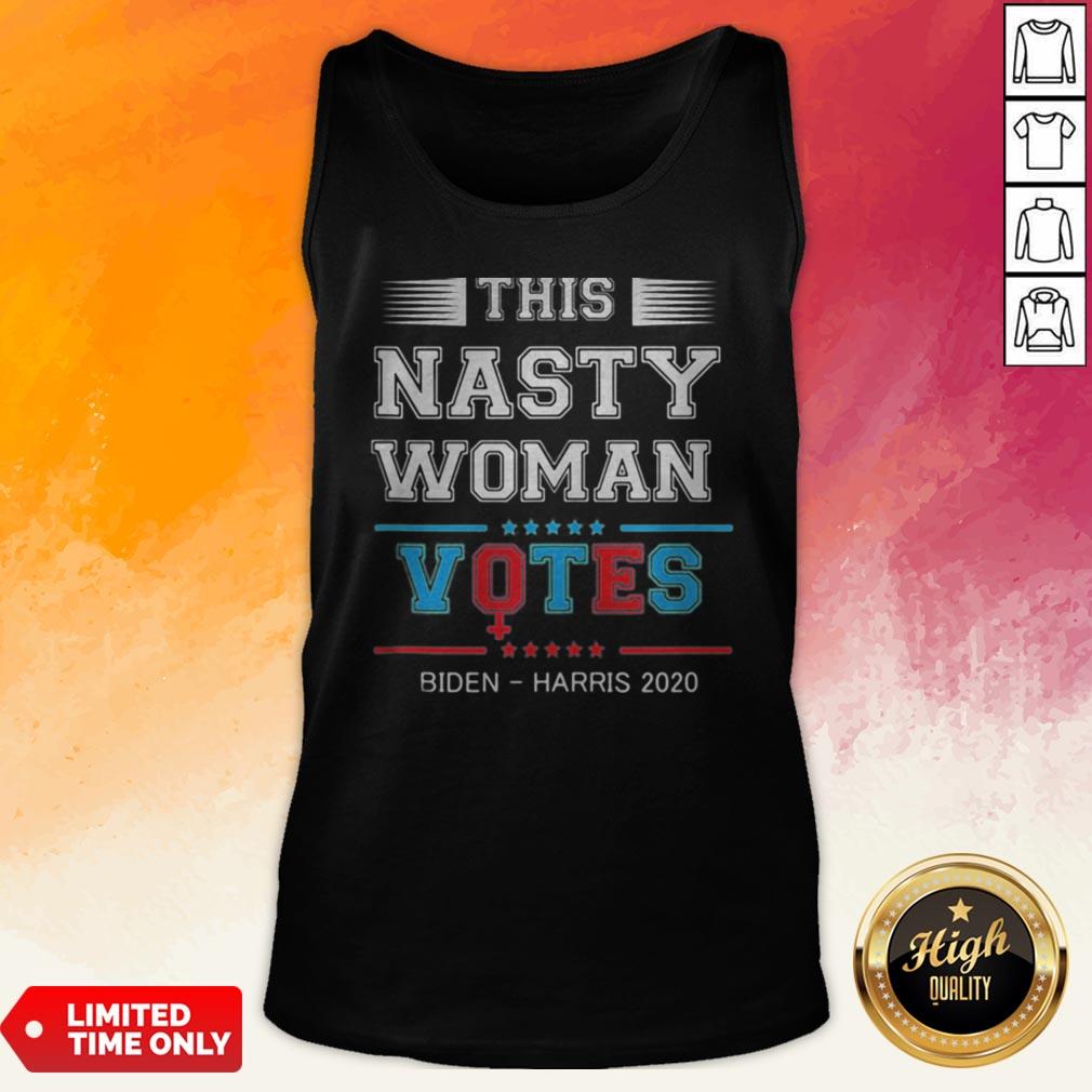 This Nasty Woman Votes Joe Biden Kamala Harris 2020 Stars Shirt