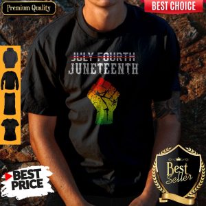 Pro Fast Shipping Not July Fourth Juneteenth Since 1865 Long Sleeve Shirt