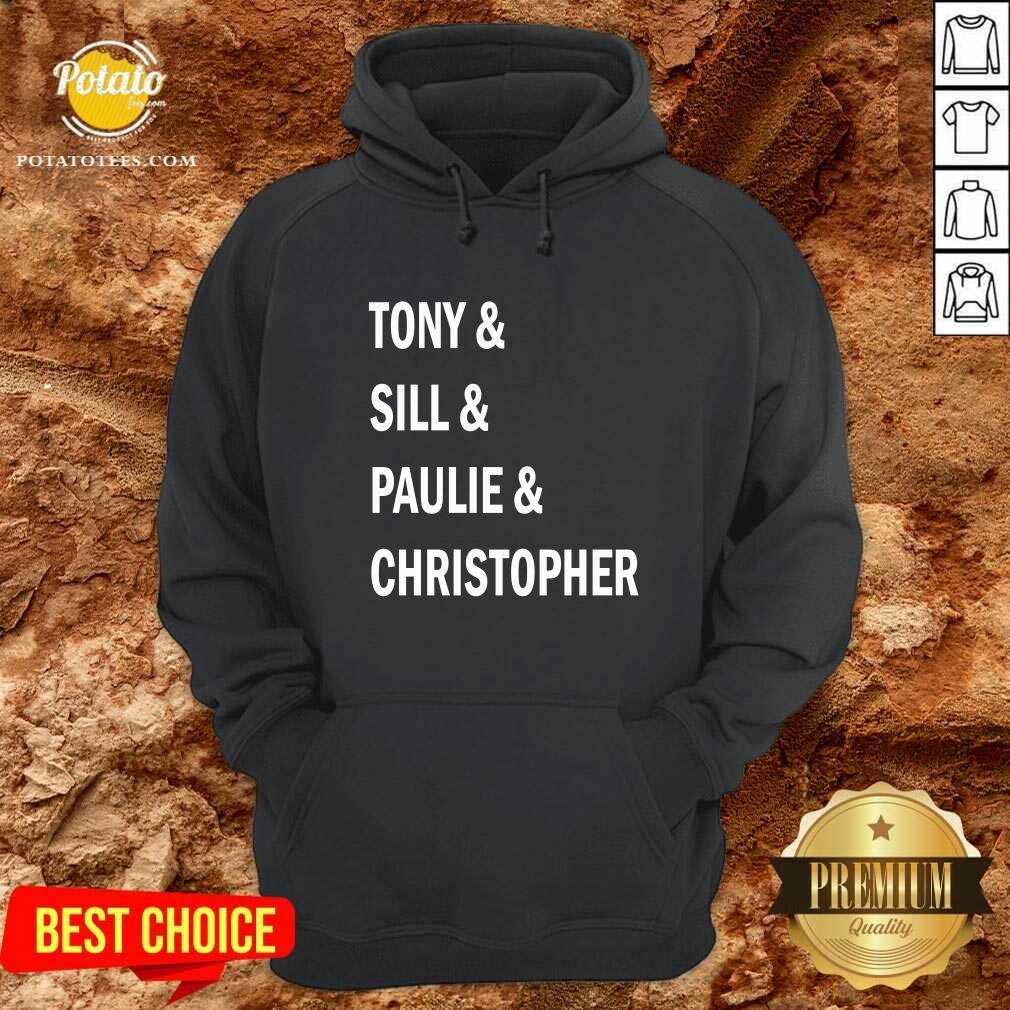 Tony And Sil And Paulie And Christopher Shirt