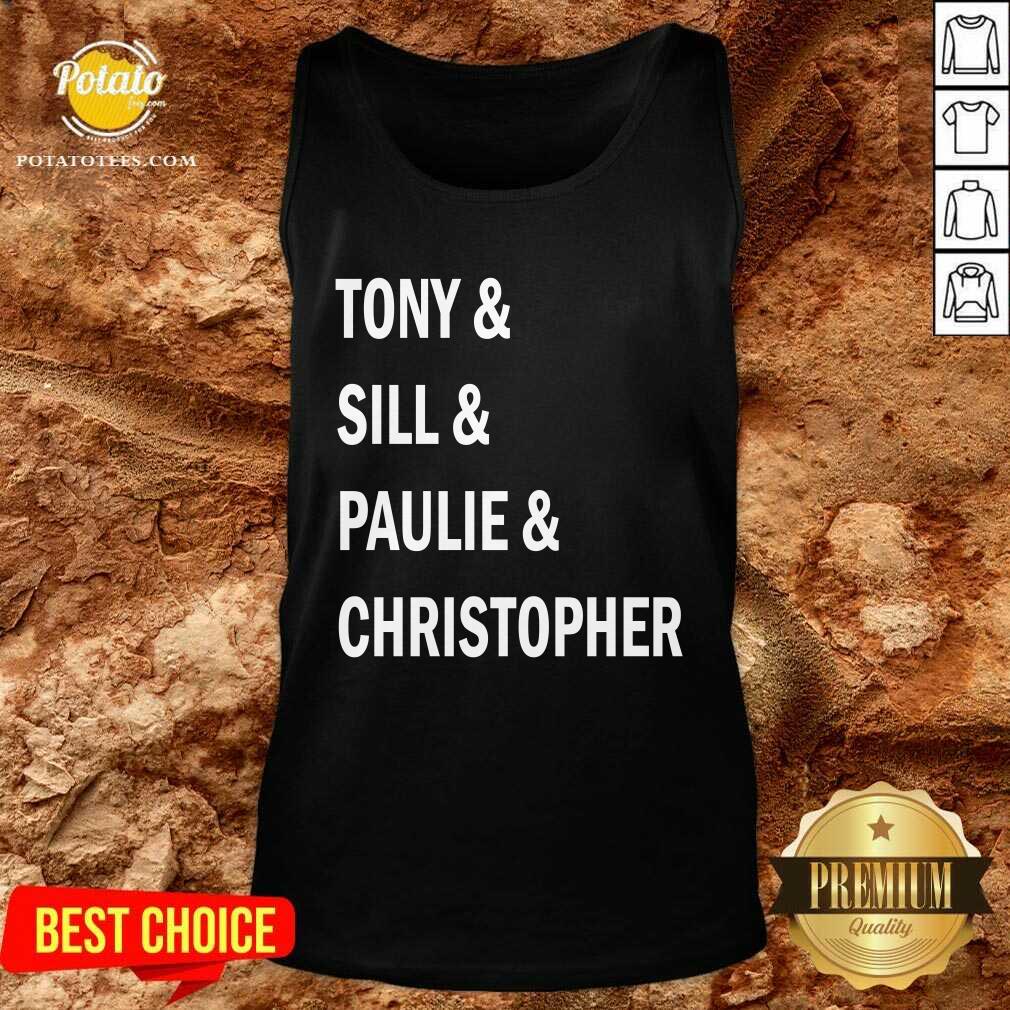 Tony And Sil And Paulie And Christopher Shirt