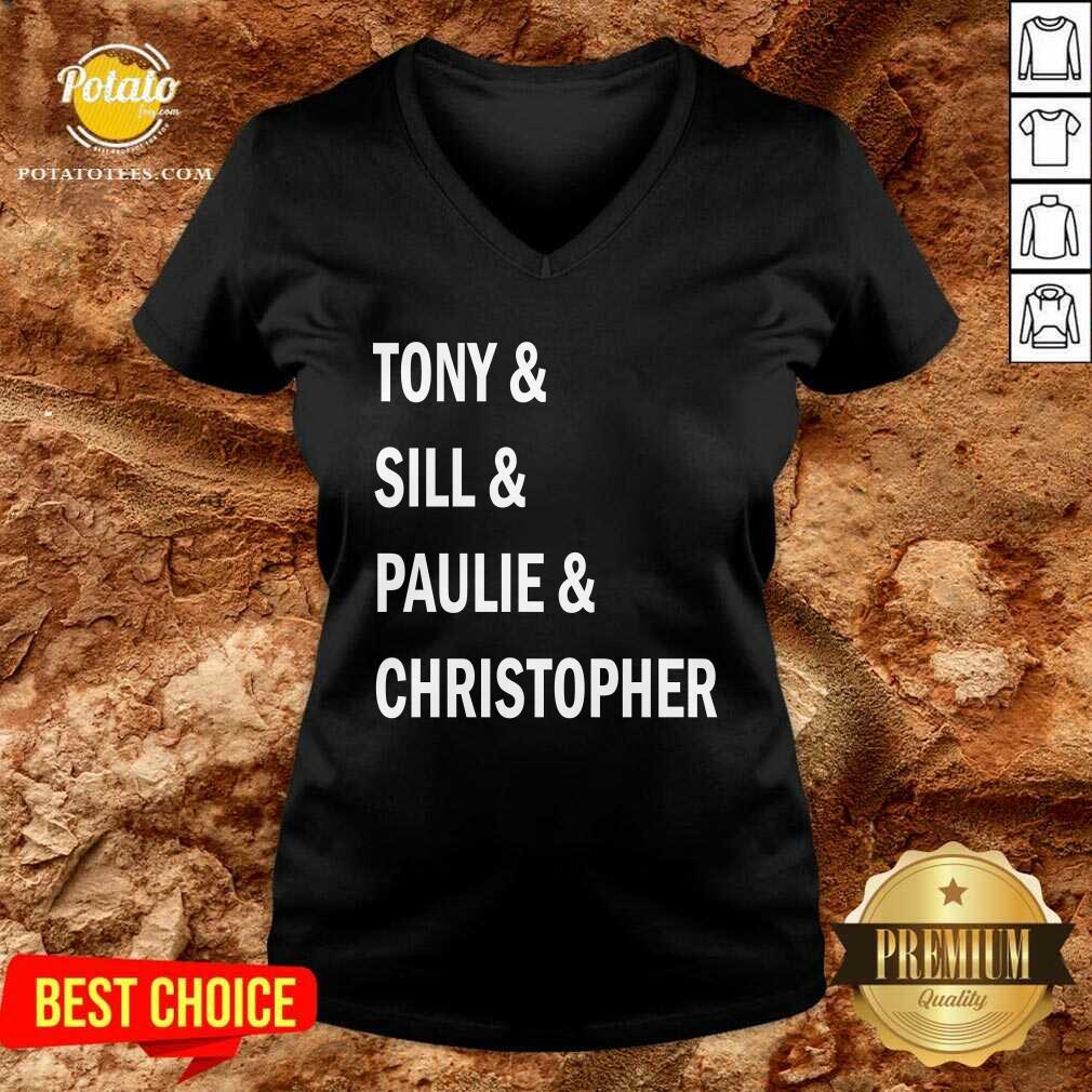Tony And Sil And Paulie And Christopher Shirt