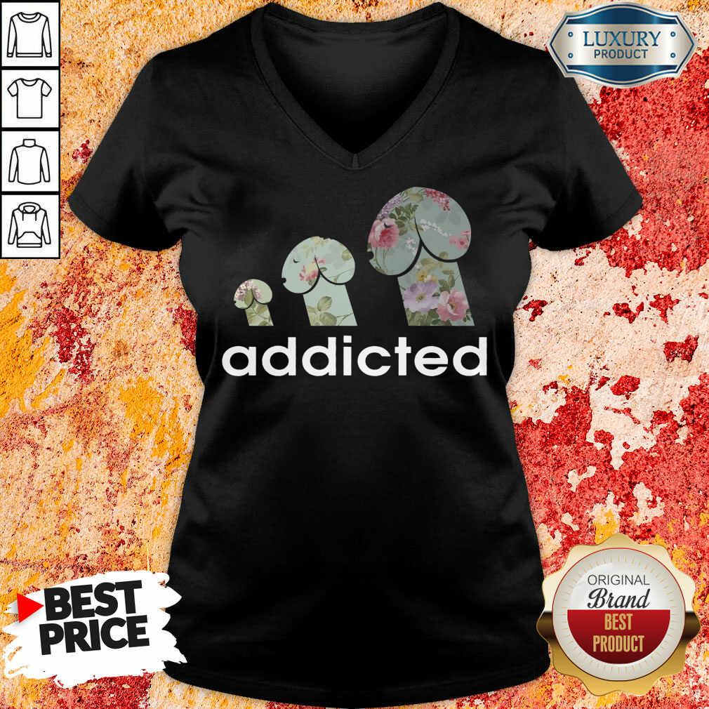 Top Addicted To Dogs Shirt