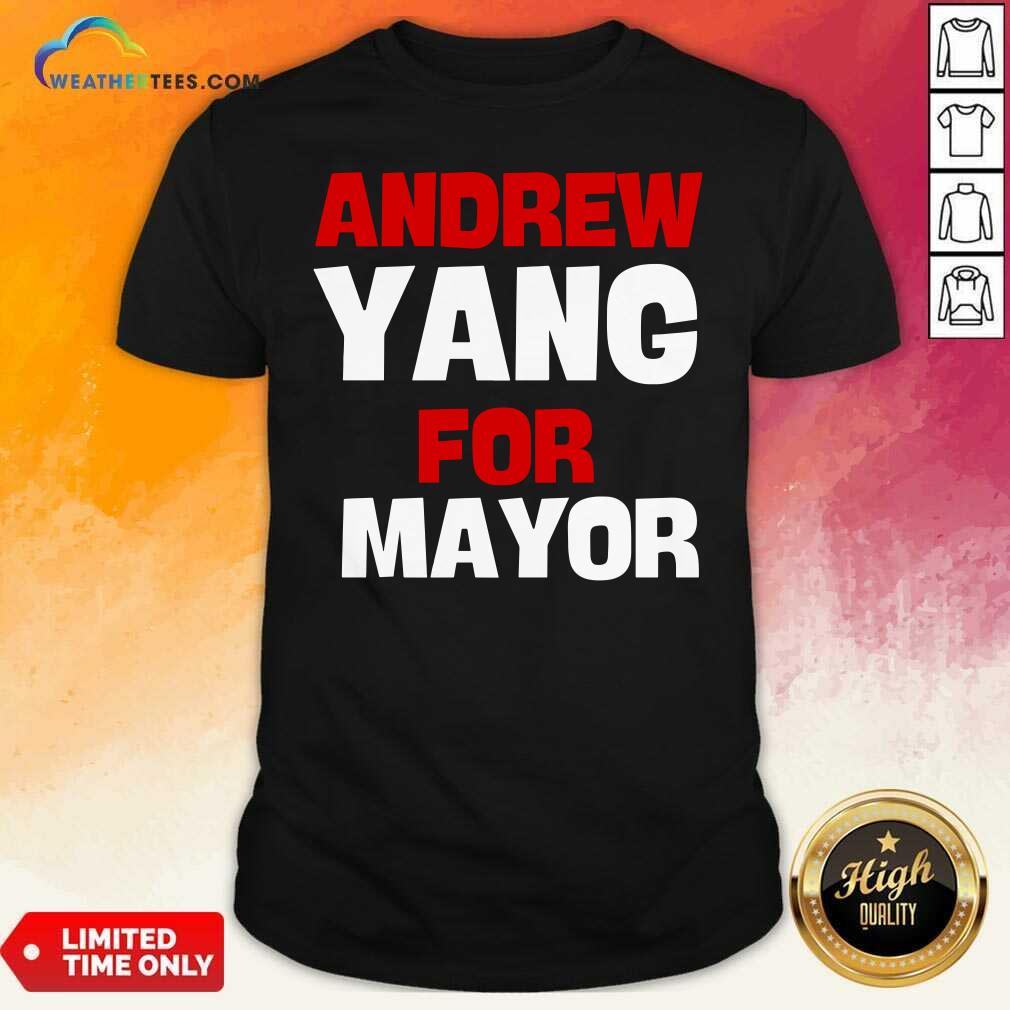 Top Andrew Yang For Mayor Essential Shirt