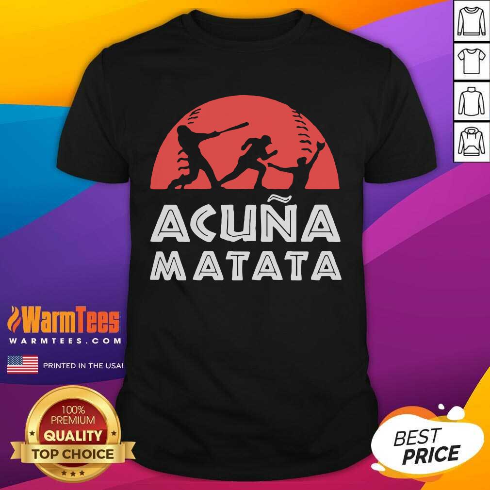 Top Baseball Hakuna Matata Shirt
