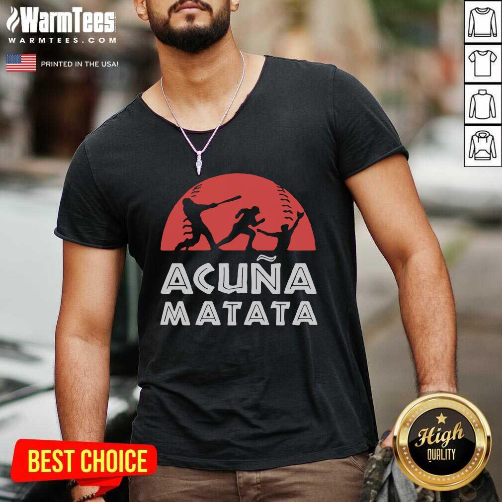 Top Baseball Hakuna Matata Shirt
