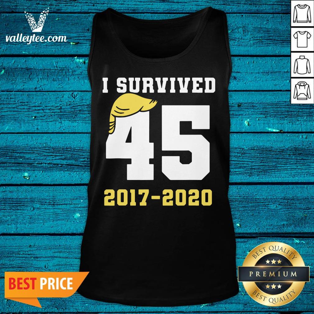 Top Biden Election Victory 2017 2020 I Survived 45 Humor Shirt