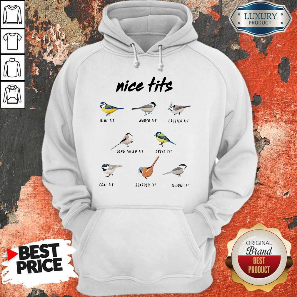 Top Bird Nice Tits Blue Tit Marsh Tit Crested Tit Shirt