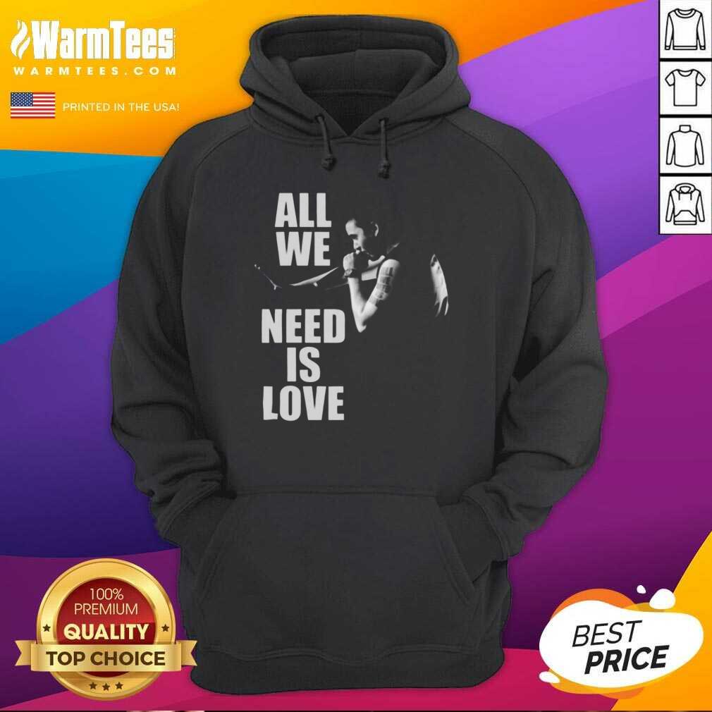 Top Canserbero All We Need Is Love Shirt