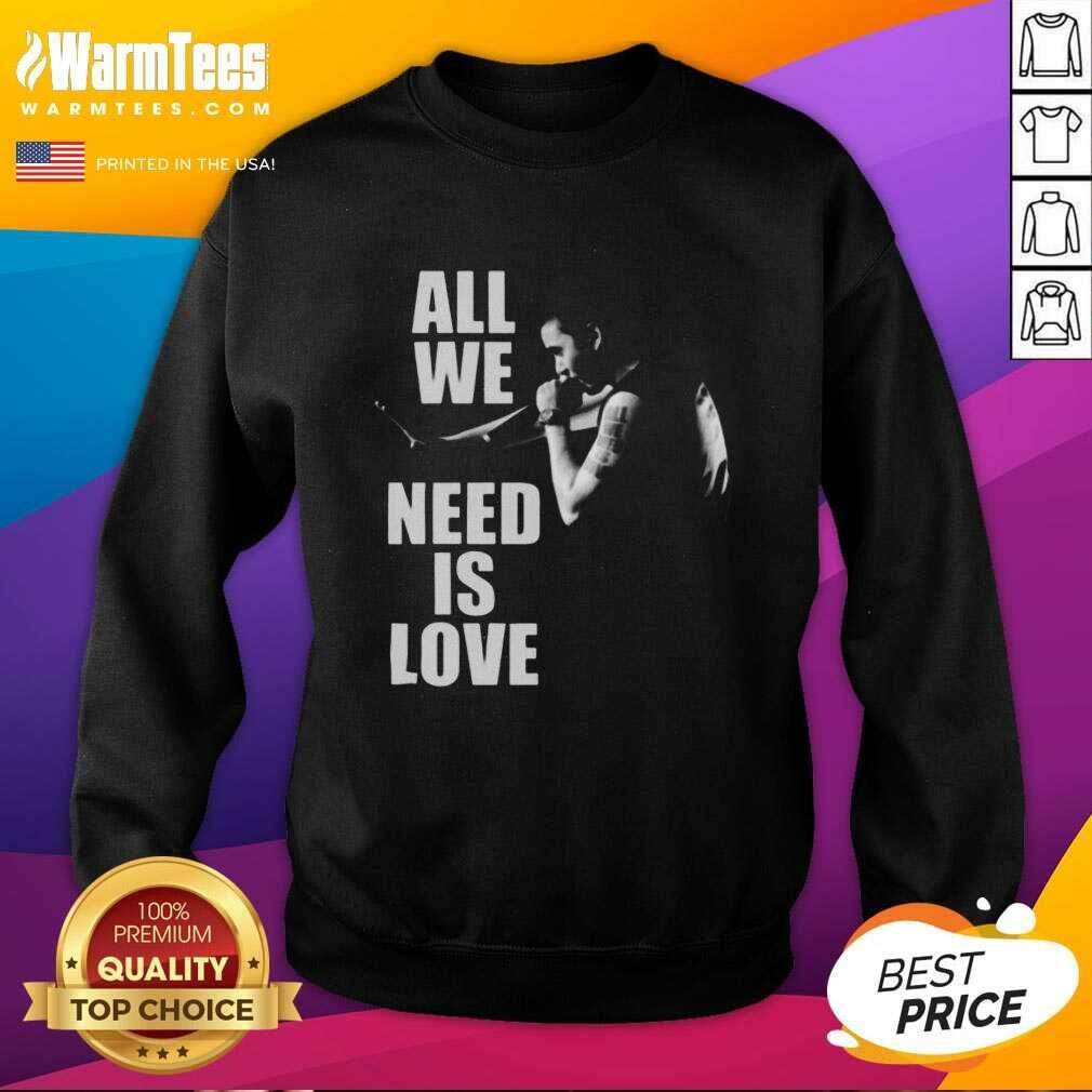 Top Canserbero All We Need Is Love Shirt