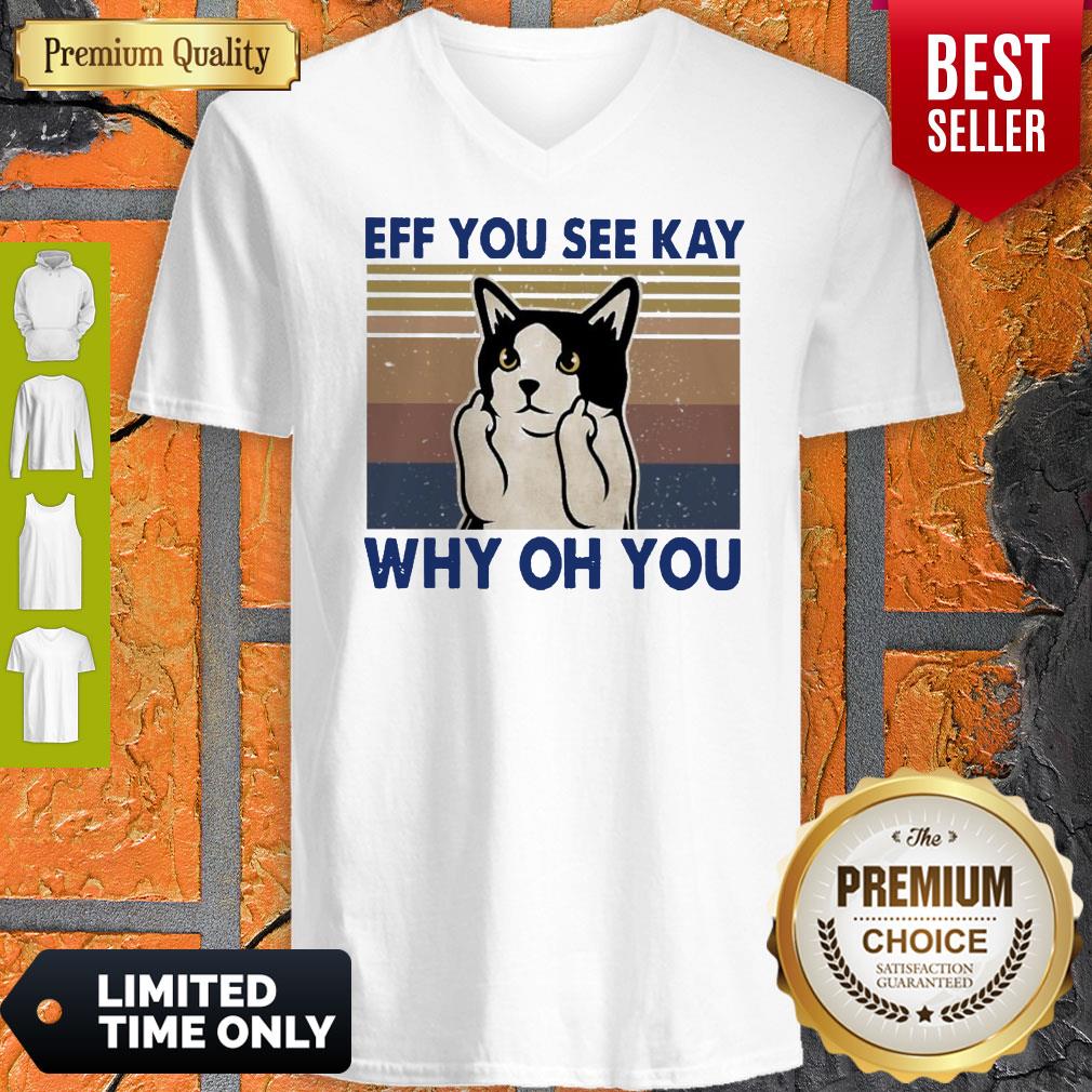 Top Cat Fuck Eff You See Kay Why Oh You Vintage Shirt