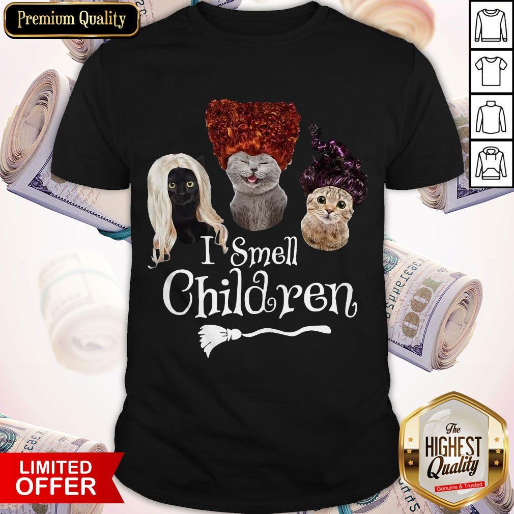 Top Cats Hocus Pocus I Smell Children Shirt