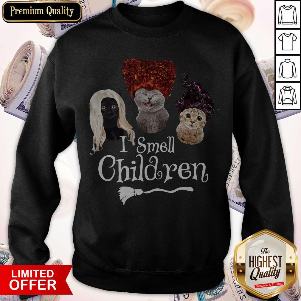 Top Cats Hocus Pocus I Smell Children Shirt