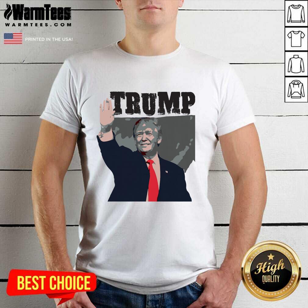 Top Donald Trump Waving Shirt