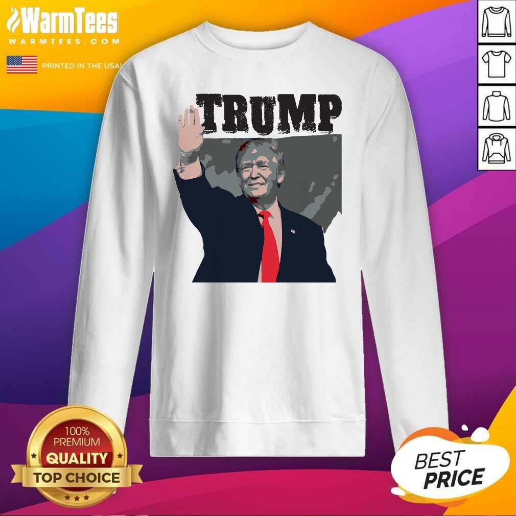Top Donald Trump Waving Shirt