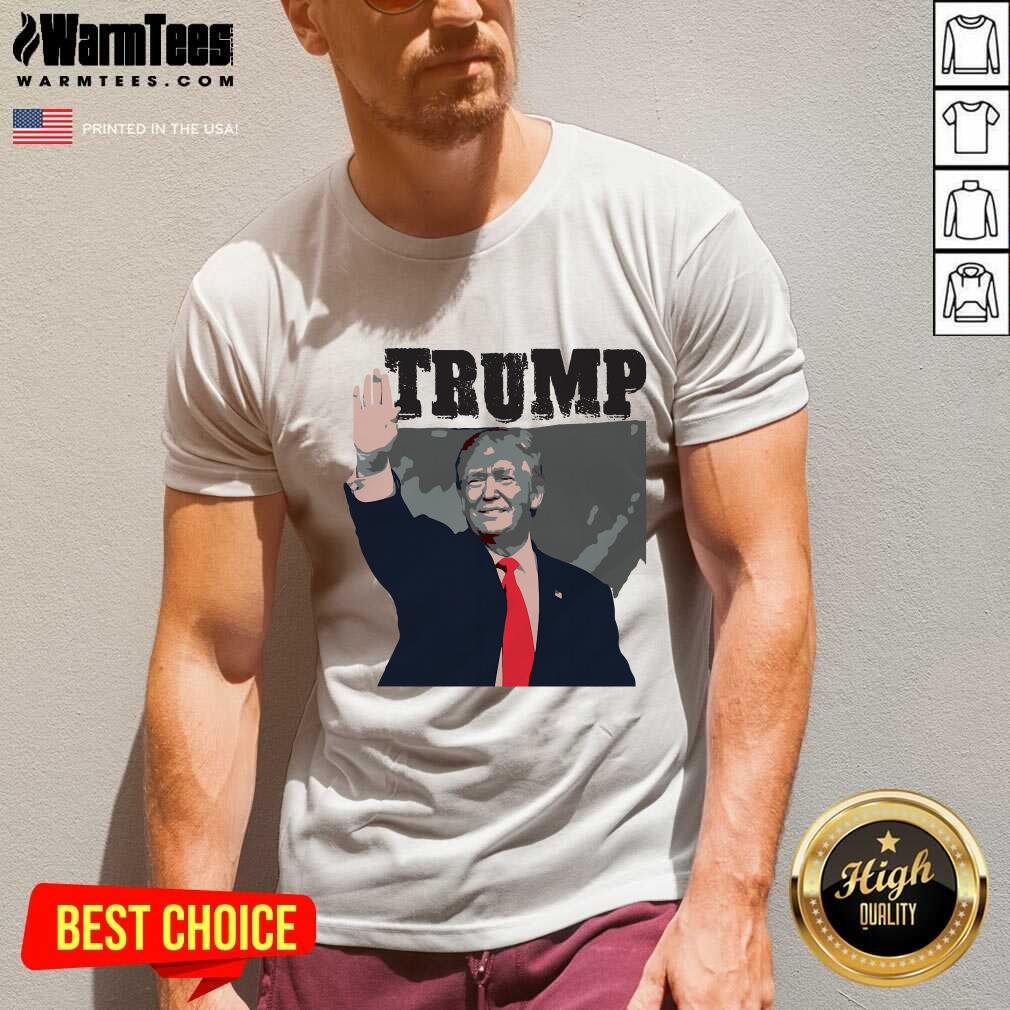 Top Donald Trump Waving Shirt