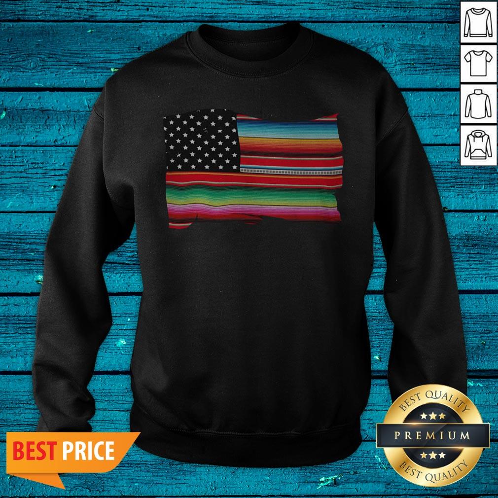 Top Flag Of The United States Color Shirt