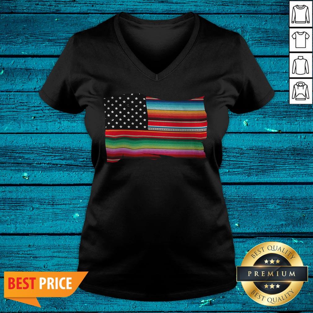 Top Flag Of The United States Color Shirt