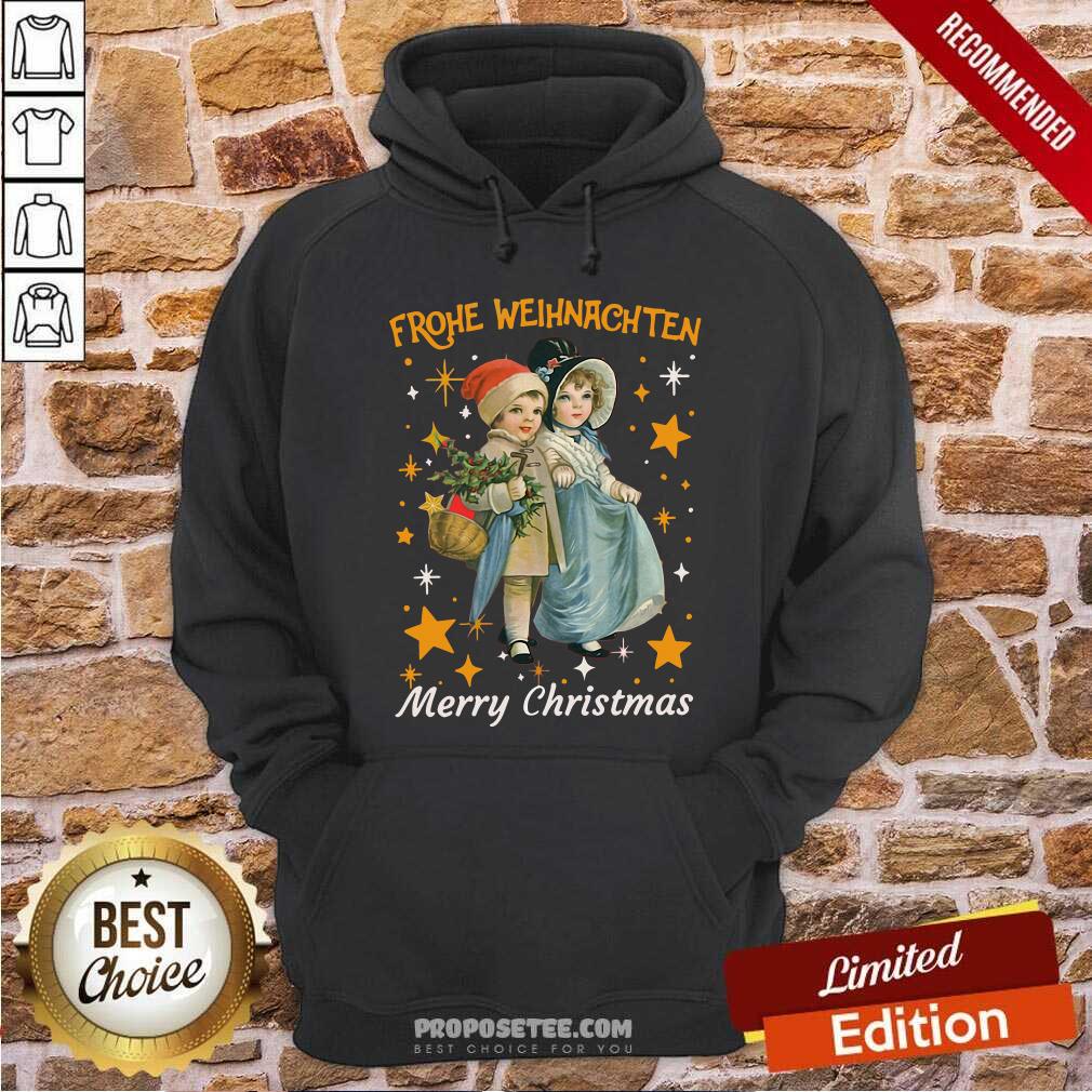 Top Frohe Weihnachten Merry Christmas Shirt
