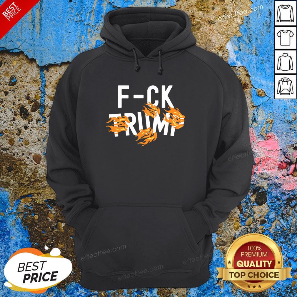 Top Fuck Trump Burning Trump 2020 Essential T-Shirt