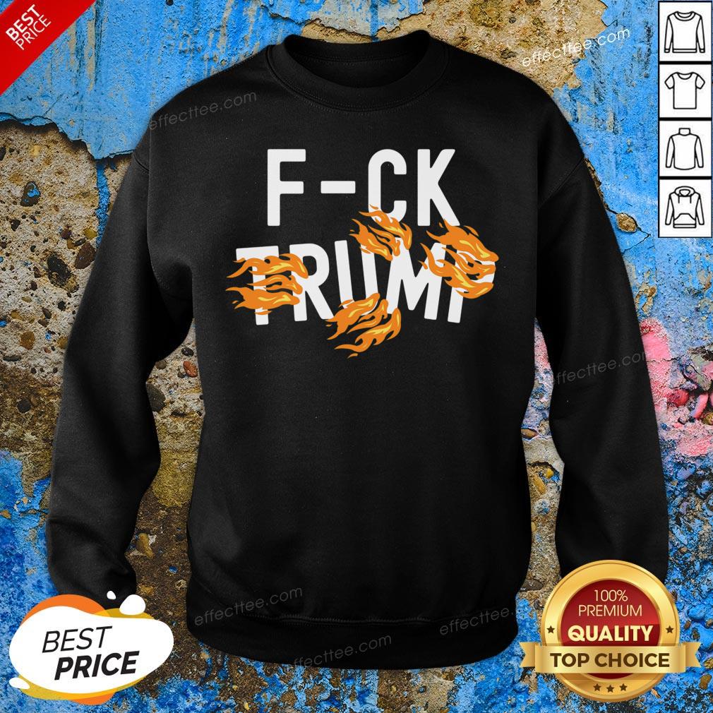 Top Fuck Trump Burning Trump 2020 Essential T-Shirt