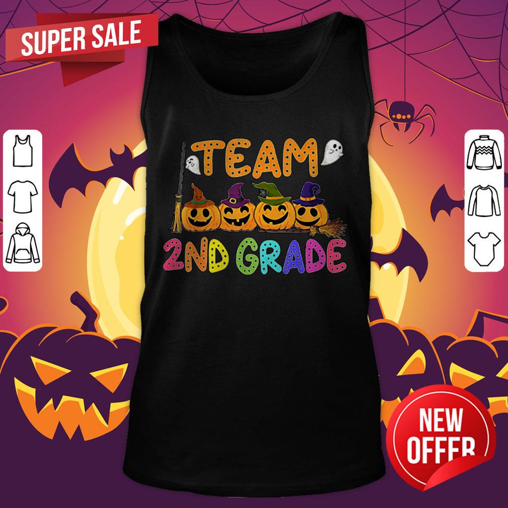 Top Halloween Team 2nd Second Grade Costumes For Student Shirt