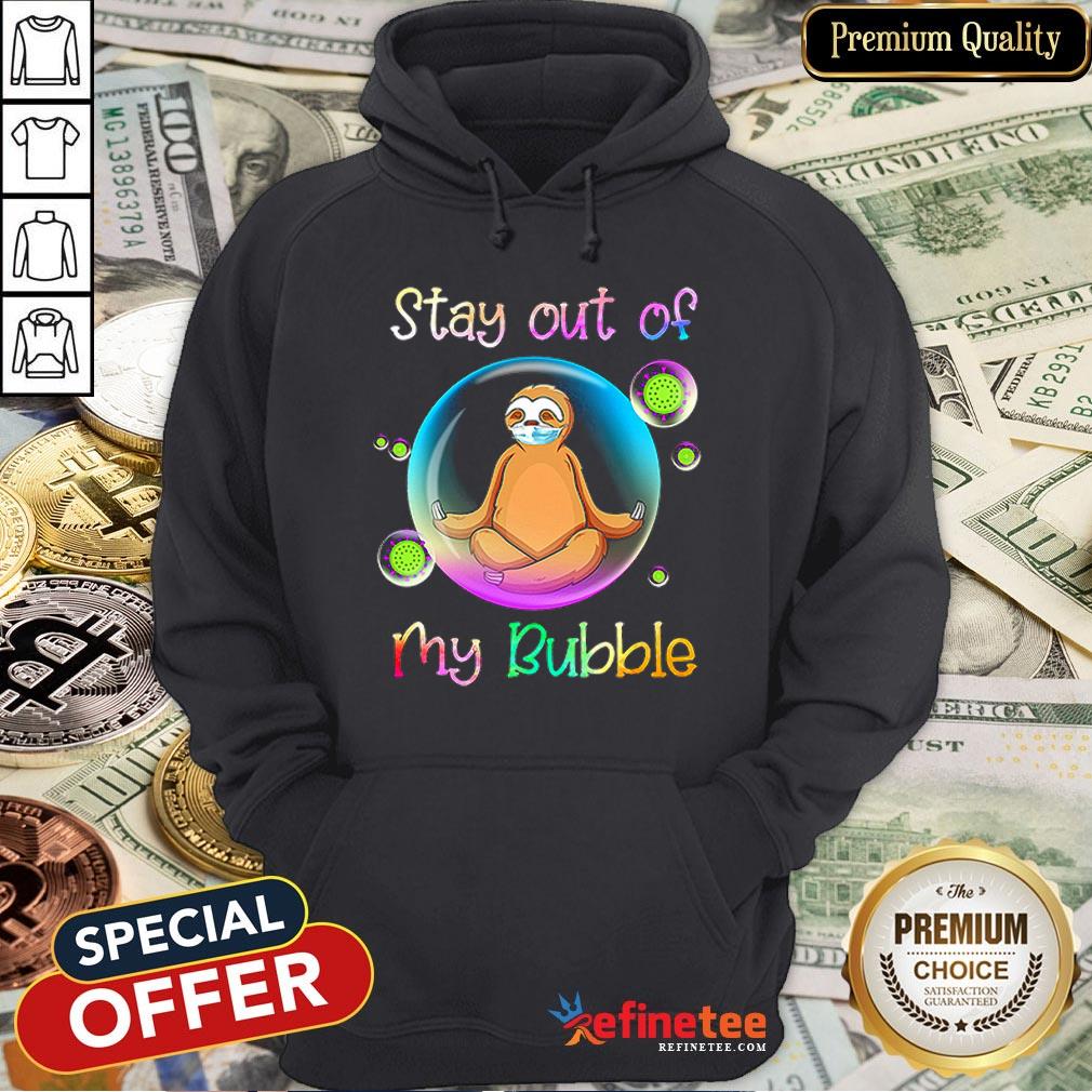 Top Hedgehog Wear Medical Mask Stay Out Of My Bubble Coronavirus Shirt