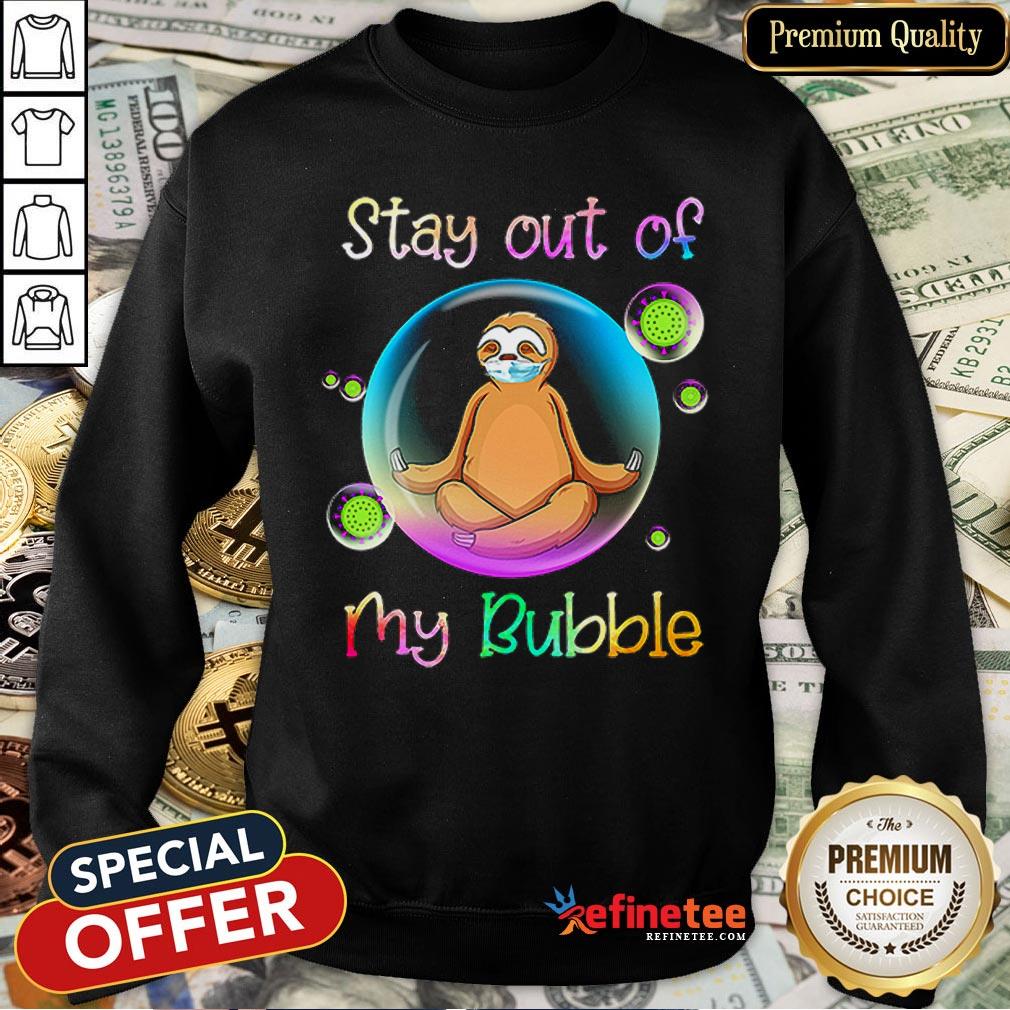Top Hedgehog Wear Medical Mask Stay Out Of My Bubble Coronavirus Shirt