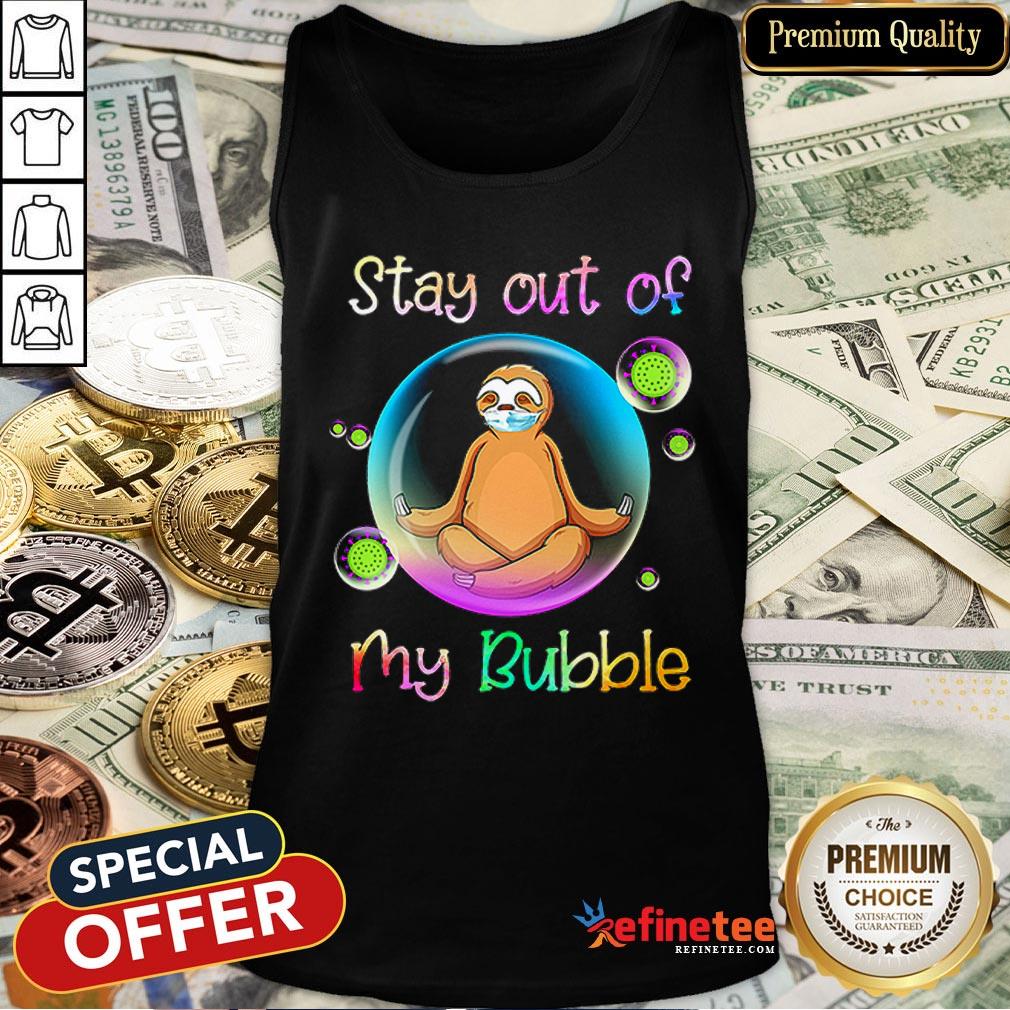Top Hedgehog Wear Medical Mask Stay Out Of My Bubble Coronavirus Shirt