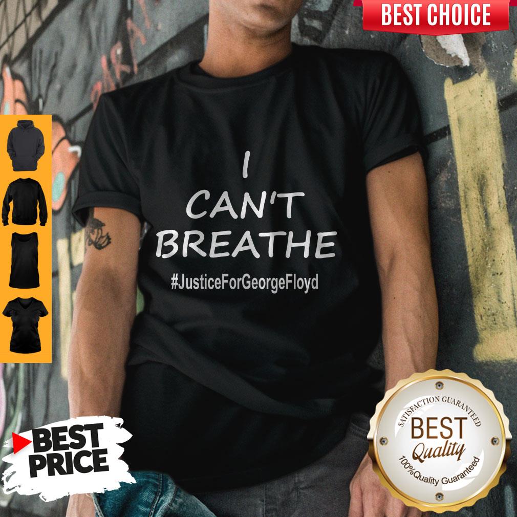 Top I Can’t Breathe Justice For George Floyd Shirt