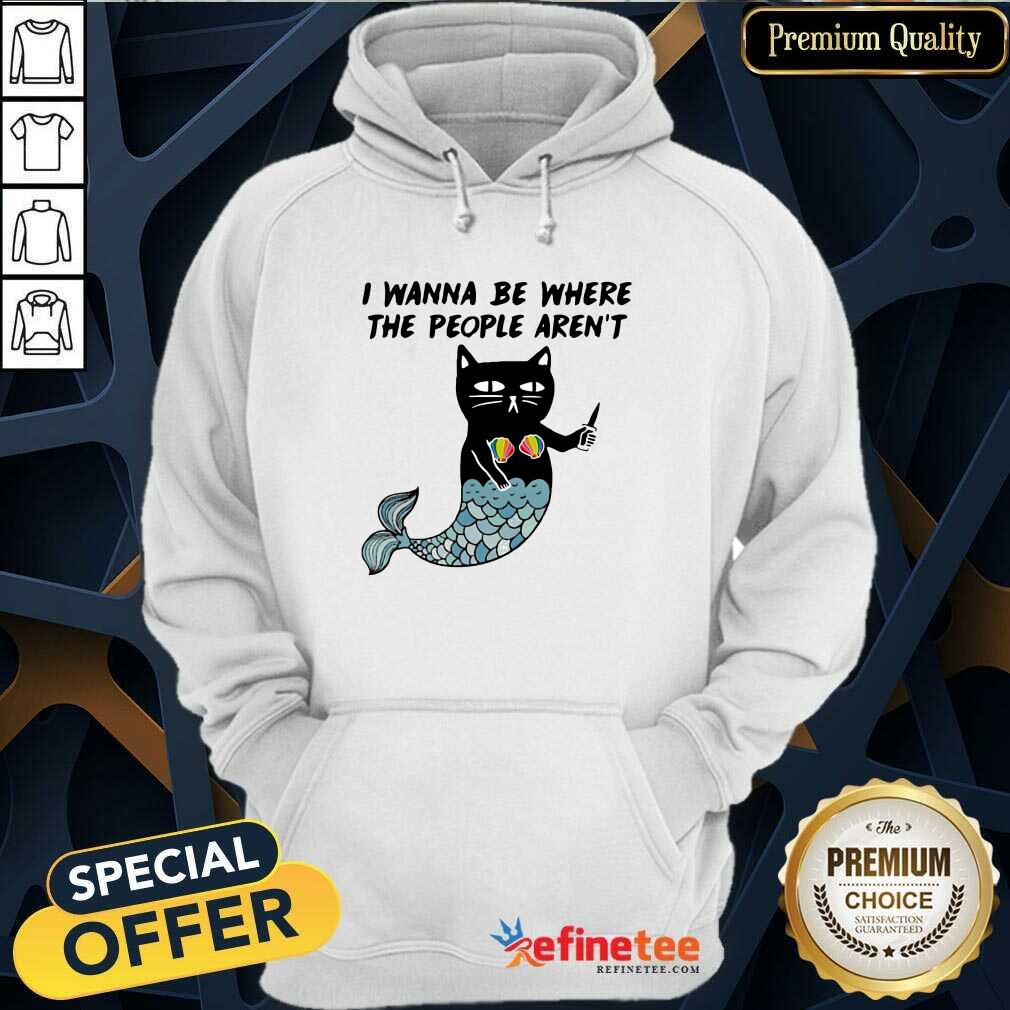 Top I Wanna Be Where The People Aren’t Cat Fish Shirt