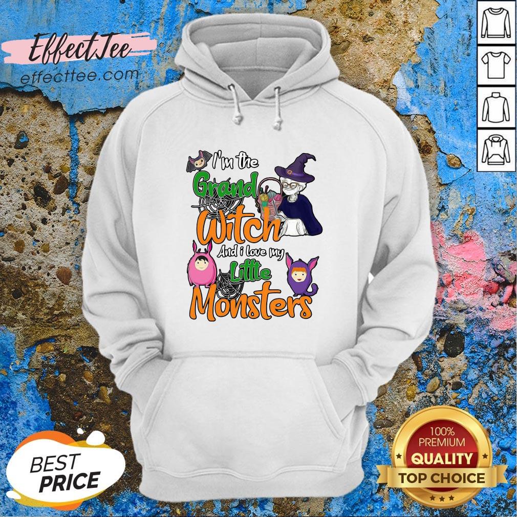 Top I’m The Grand Witch And I Love My Little Monsters Shirt
