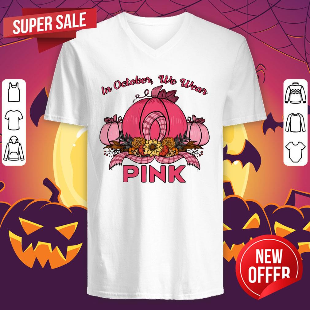 Top In October We Wear Pink Shirt