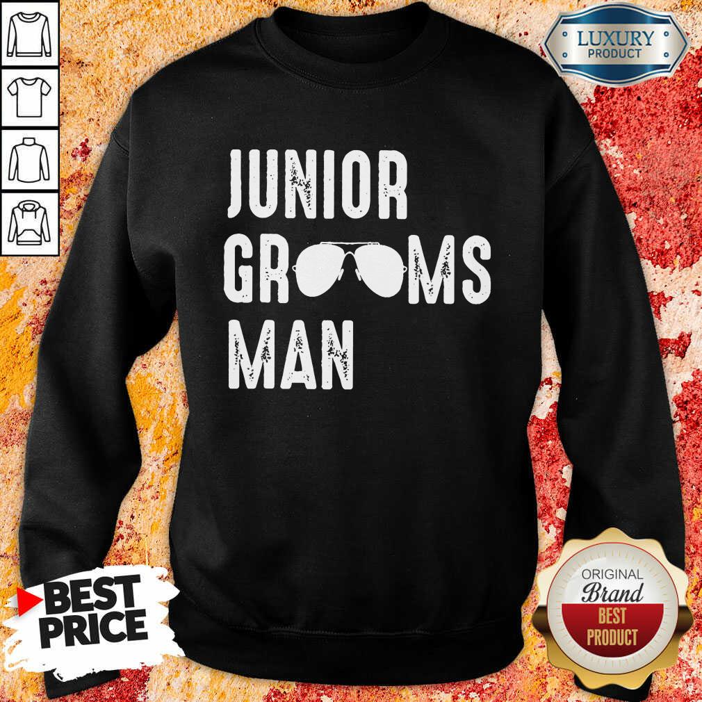 Top Junior Groomsman Cool Shades Shirt